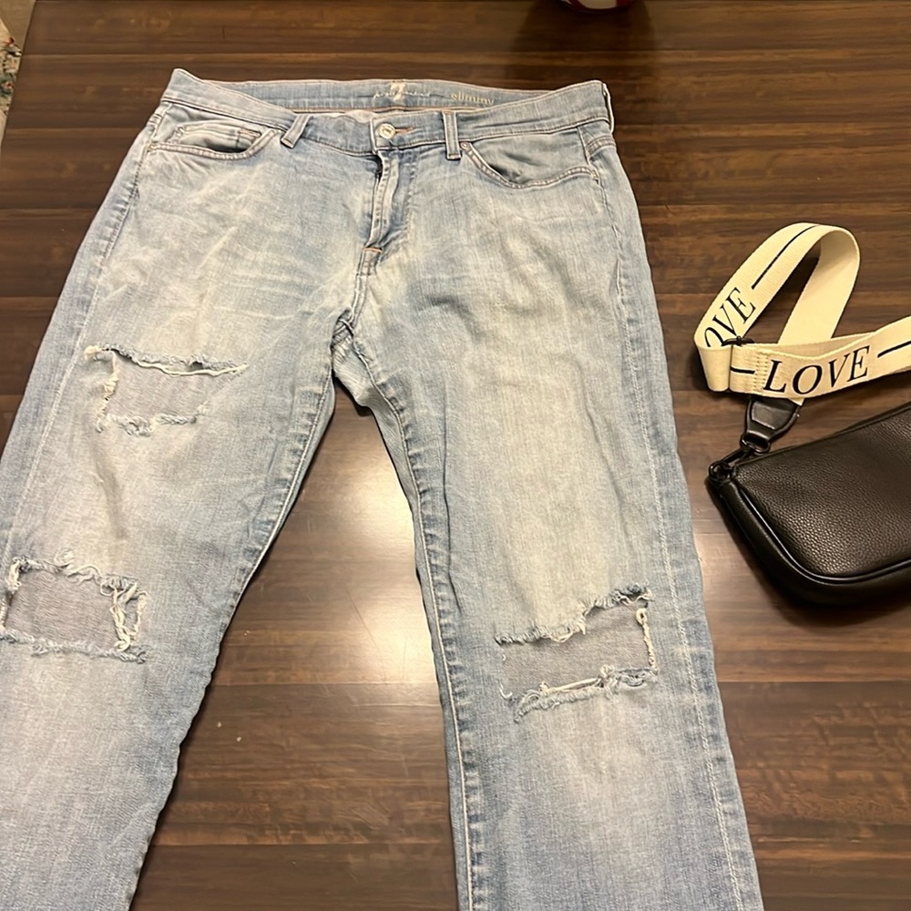 7 For all Mankind boyfriend Jeans “slimmy”
